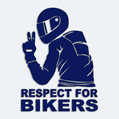 Nlepka na auto Respect for Bikers