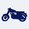 Nlepka silueta motocykel Jawa