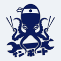 Nlepka na auto japonsk chobotnica