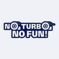 Nlepka s npisom No Turbo No Fun