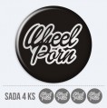 Sada 3D nlepiek na stredy kolies - WHEEL PORN