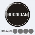 Sada 3D nlepiek na stredy kolies - Hoonigan