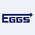 Nálepka s nápisom EGGS