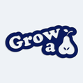 Nálepka s nápisom Grow A Pear