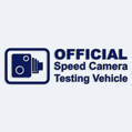 Nlepka s npisom Official Speed Camera