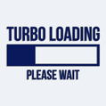 Nlepka na auto s npisom Turbo Loading