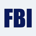 Nálepka na auto s nápisom FBI