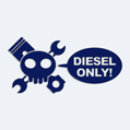 Nlepka na auto diesel only