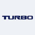 Nálepka na auto s nápisom Turbo