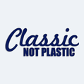 Samolepka na auto s npisom Classic not plastic