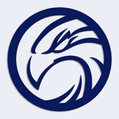 Nálepka na auto logo vtáka