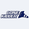 Nálepka na auto s nápisom Cone killer
