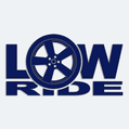 Samolepka na auto s nápisom Low Ride
