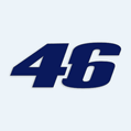 Nálepka na motorku logo 46 Valentino Rossi