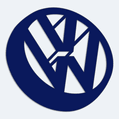 Nlepka na auto znak Volkswagen