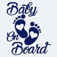 Nlepka s motvom Baby On Board