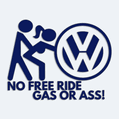 Nlepka No Free Rides na auto