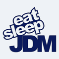 Nlepka s npisom eat sleep JDM