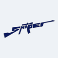 Nlepka na auto npis SNIPER