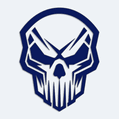 Polep na auto skull