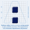 Plastick 3D nlepka - (znak) dvojbodka