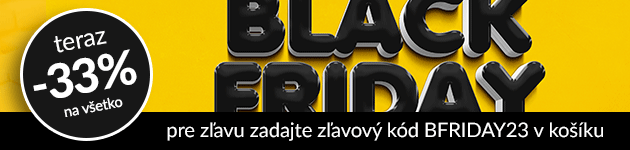 banner - BLACK FRIDAY -33 % na všetko